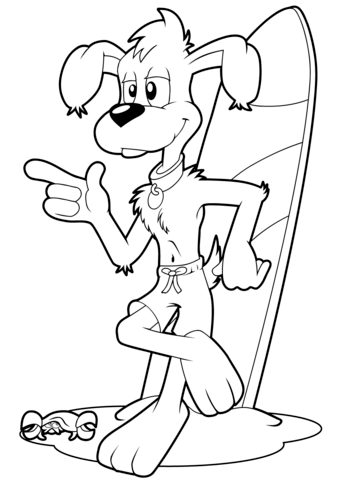 cool-cartoon-dog-serfer-coloring-page