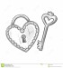 sketch-heart-shape-lock-key-monochrome-style-illustration-symbol-love-valentine-s-day-vector-85049998