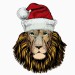 leão-retrato-do-selvagem-chapéu-de-natal-vermelho-santa-vetor-animal-inverno-204549986