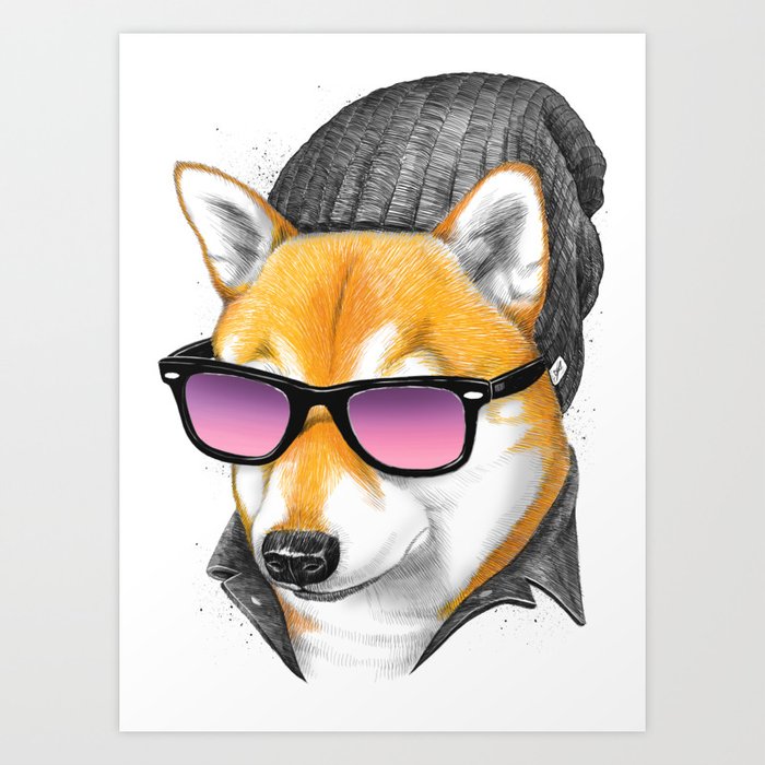 cool-shiba-inu-prints